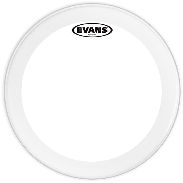 Evans EQ3 Clear 22" Bass Drum Head