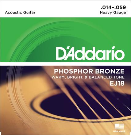 D'Addario Acoustic Guitar Strings Phosphor Bronze