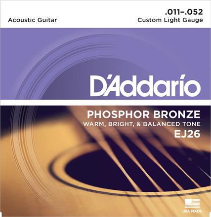 D'Addario Acoustic Guitar Strings Phosphor Bronze
