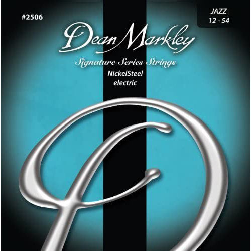 Dean Markley Jazz Signature Series Electric Guitar Strings - 12-54, Nickel Steel