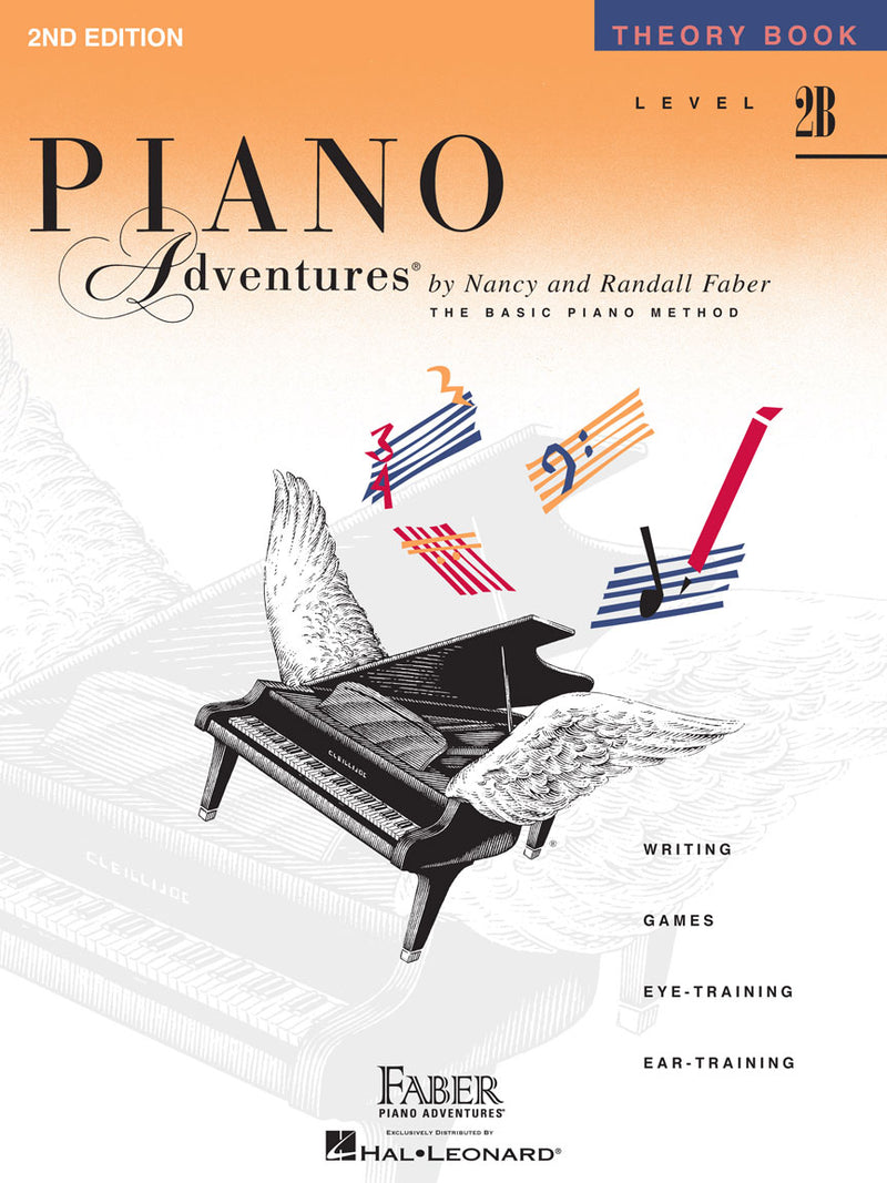 Hal Leonard Faber Piano Adventures® Piano Adventures - Level 2B - Theory Book - 2nd Edition