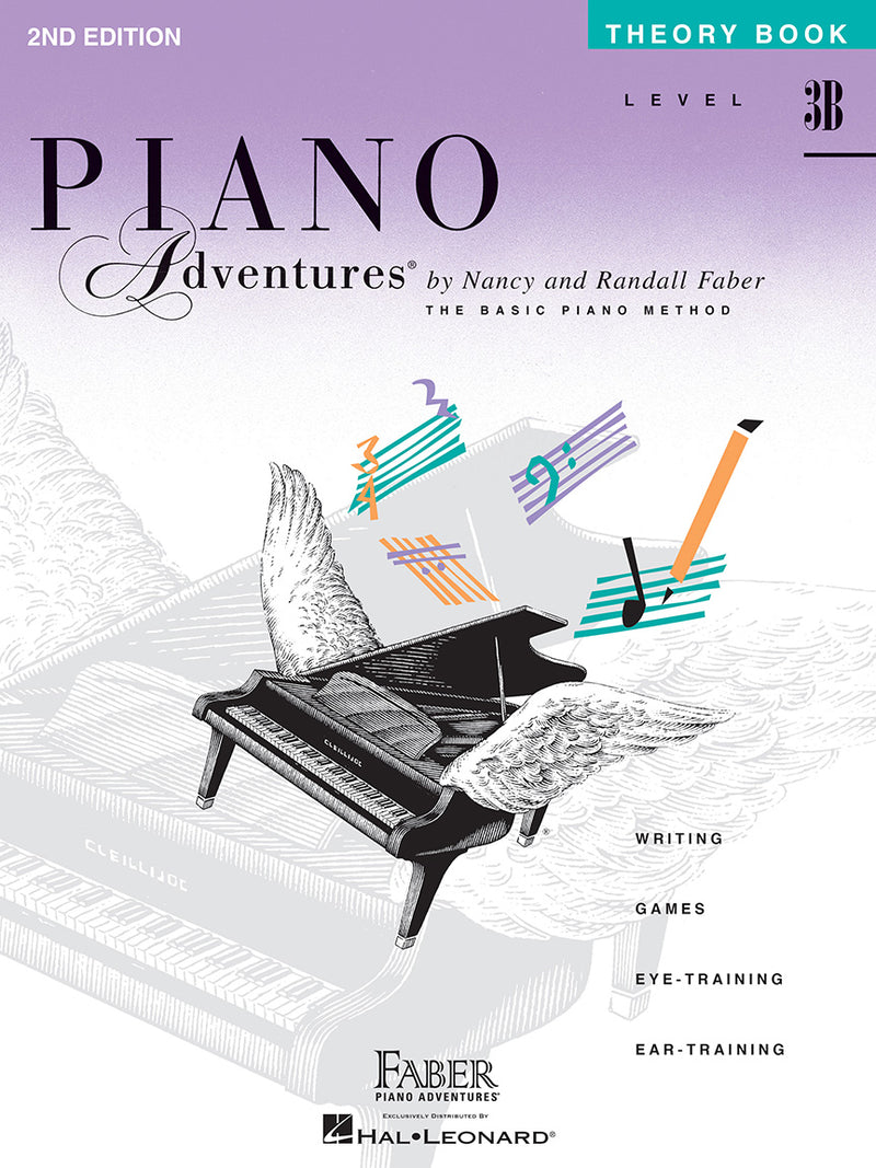 Hal Leonard Faber Piano Adventures® Piano Adventures - Level 3B - Theory Book - 2nd Edition