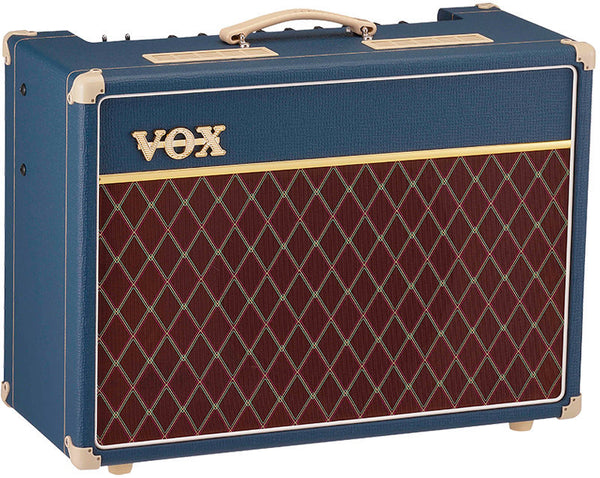 Vox Limited Edition AC15 Custom Guitar Amp Combo - 12", Royal Blue