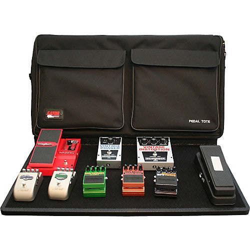 Gator Powered Pedal Tote Pro Pedal Board with Bag