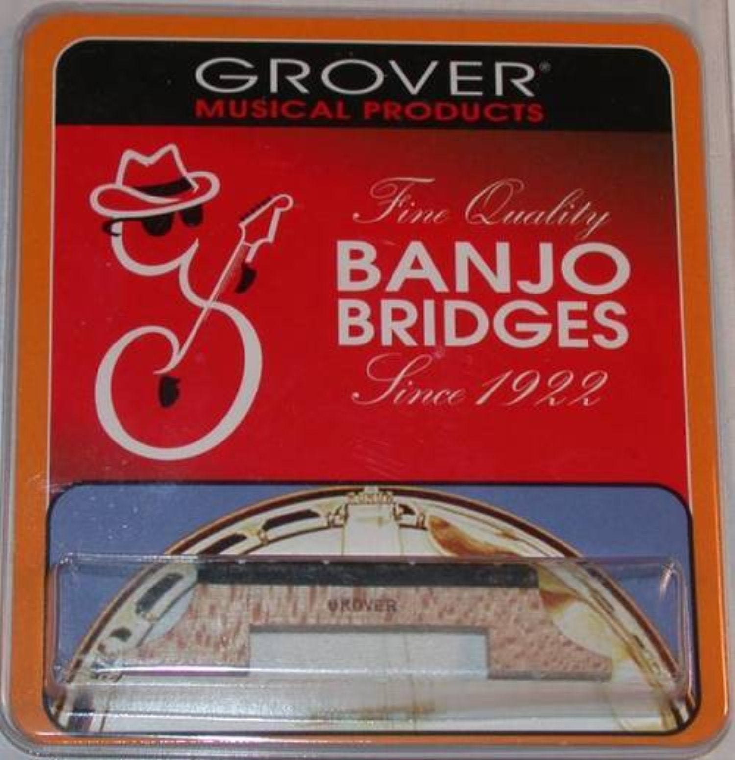 Grover 4-String Banjo Bridge