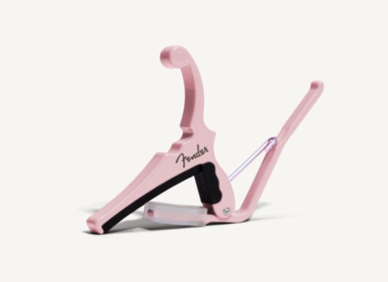 Kyser Fender x Kyser Electric Guitar Capo, Shell Pink