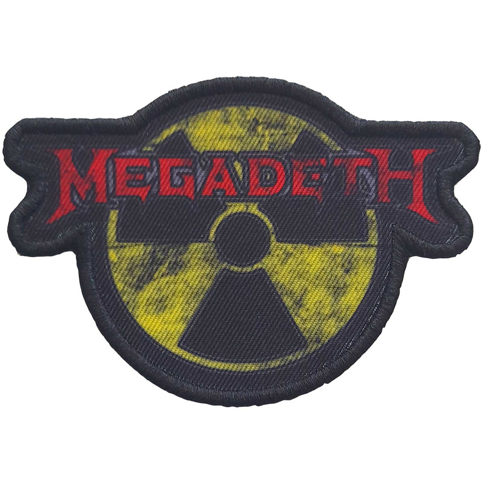 MEGADETH STANDARD PATCH: HAZARD LOGO