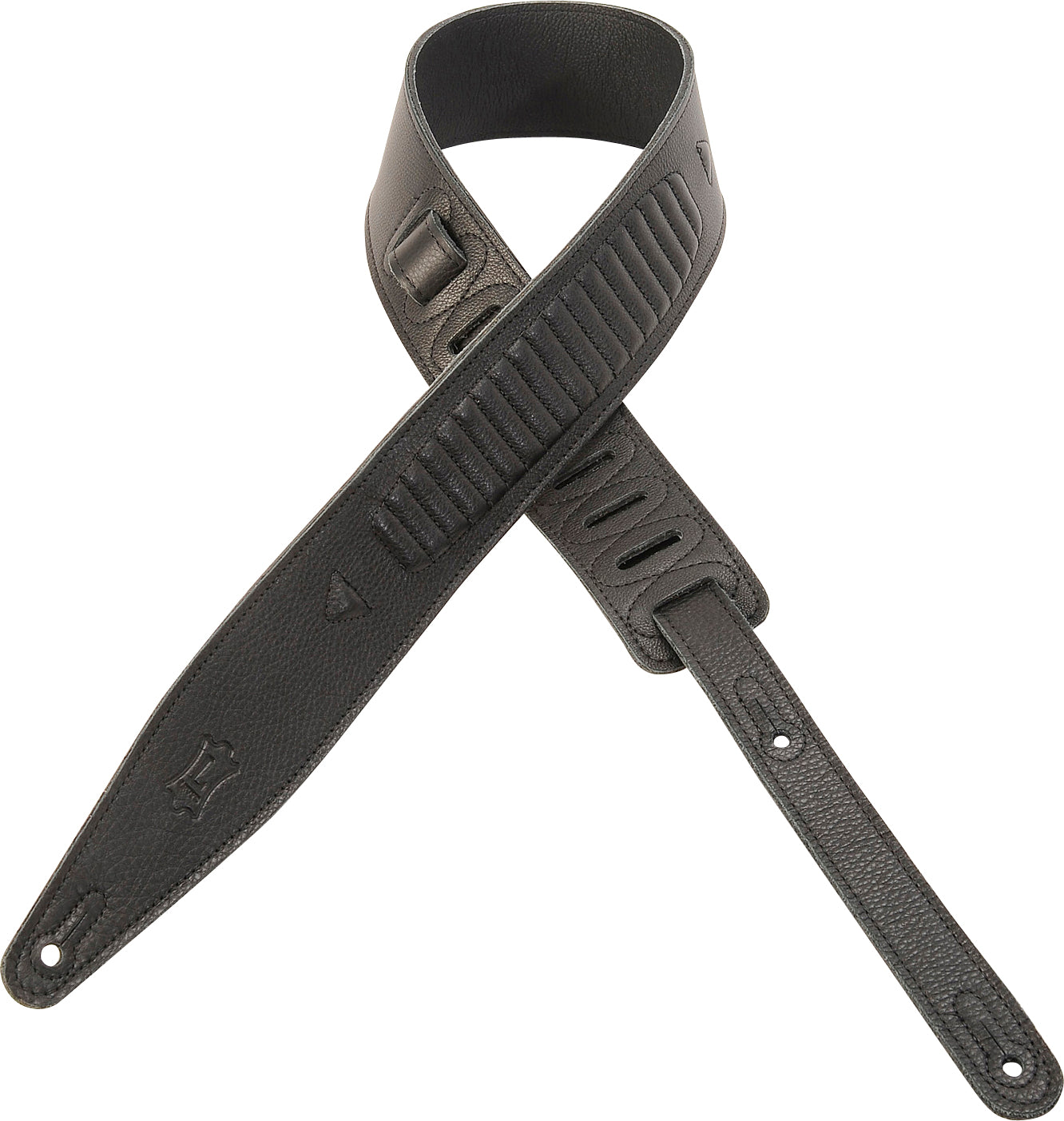 LEVY'S REBEL SERIES Guitar Strap – MG317MTO-BLK