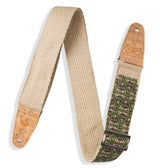 STRAP GUITAR LEVY’S 2" Hemp Webbing Guitar Strap with Ink Printed