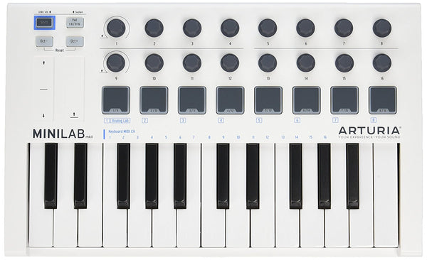 Arturia MiniLab Mk 2 Portable 25-Key MIDI Controller