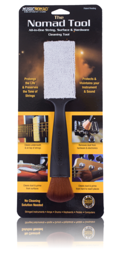 Music Nomad Tool - All in 1 String, Body & Hardware Cleaning Tool