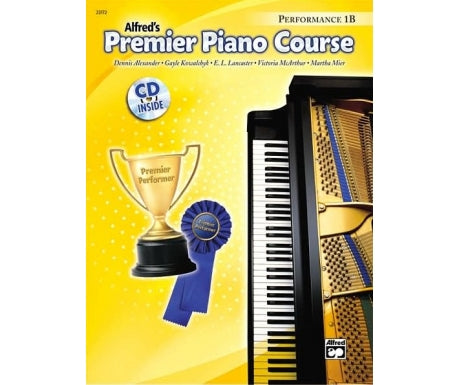 Alfred's Premier Piano Course - Performance 1B w/ CD