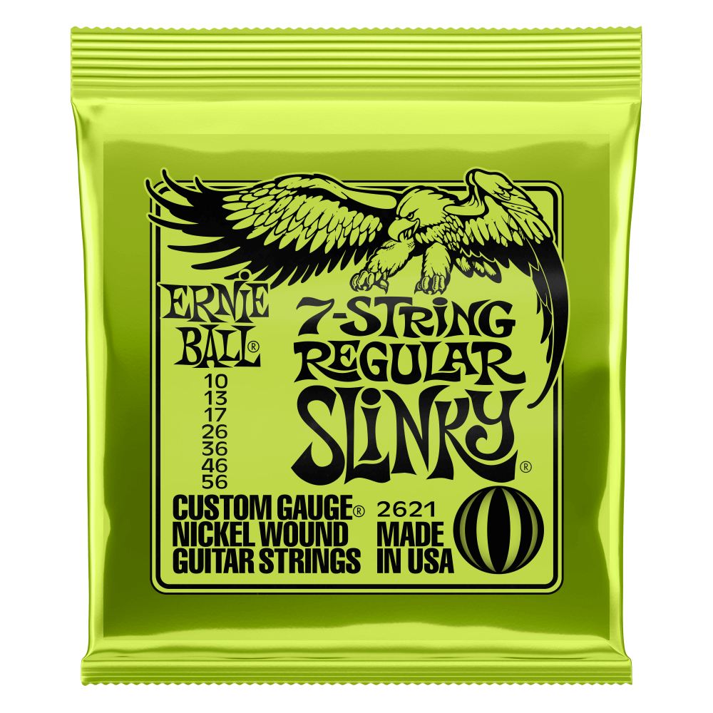 Ernie Ball Slinky Electric Guitar Strings 7 String