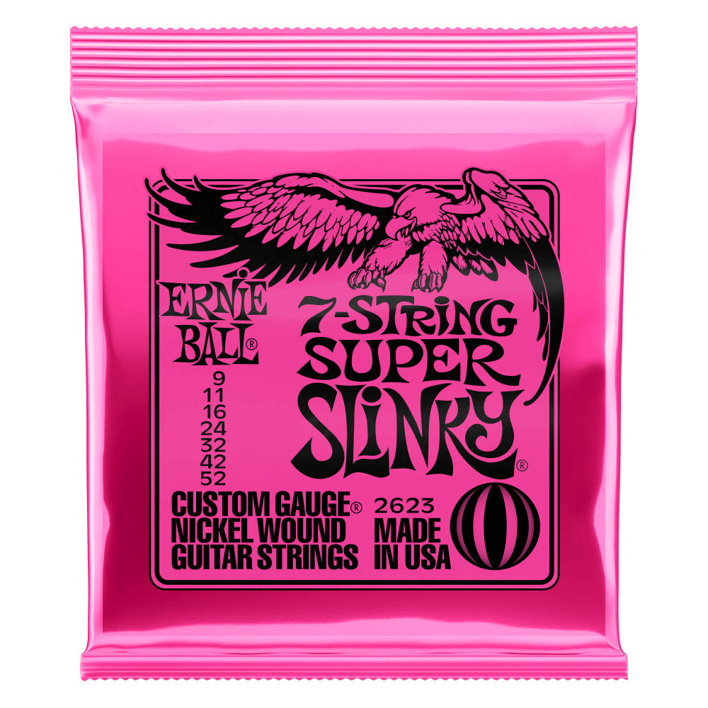 Ernie Ball Slinky Electric Guitar Strings 7 String