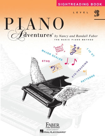Hal Leonard Faber Piano Adventures® Piano Adventures - Level 2B - Sightreading
