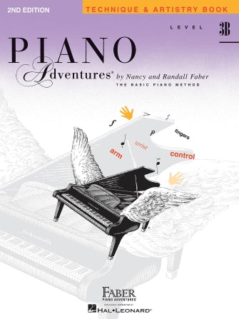 Hal Leonard Faber Piano Adventures® - Technique & Artistry Book - Level 3B, 2nd Edition