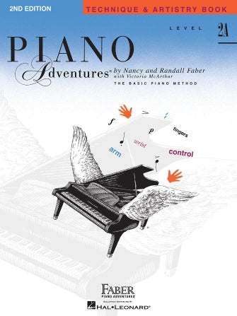 Hal Leonard Faber Piano Adventures® - Technique & Artistry Book - Level 2A, 2nd Edition