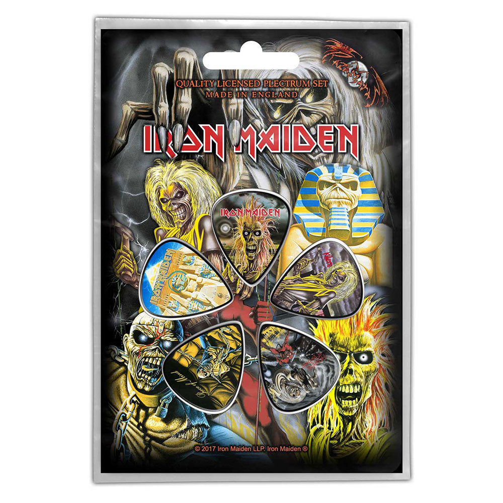 IRON MAIDEN PLECTRUM PACK: EARLY ALBUMS