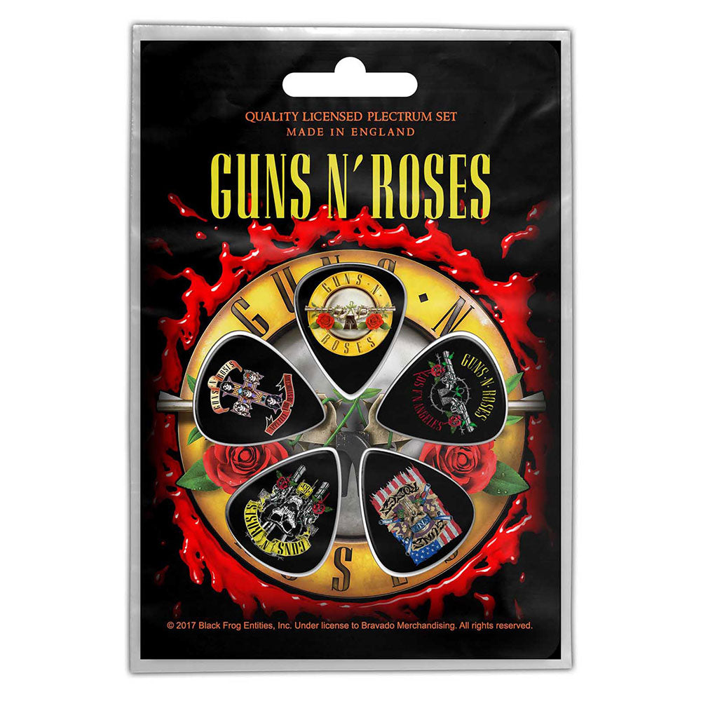 GUNS N' ROSES PLECTRUM PACK: BULLET LOGO