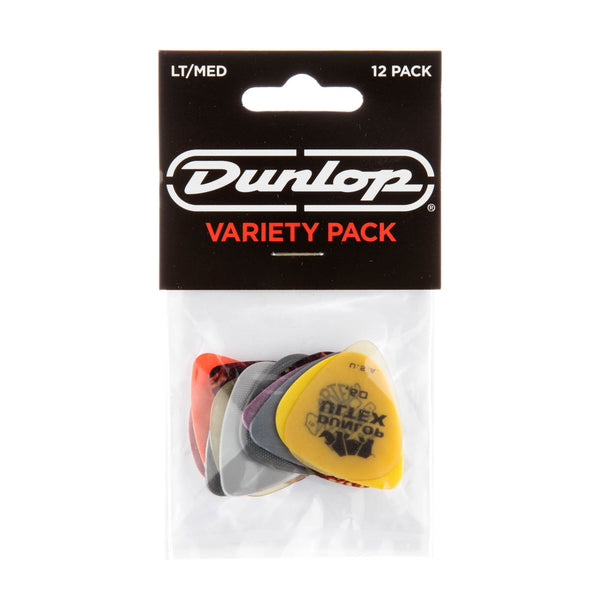 Dunlop Guitar Pick Variety Pack light/Med (12/pack)