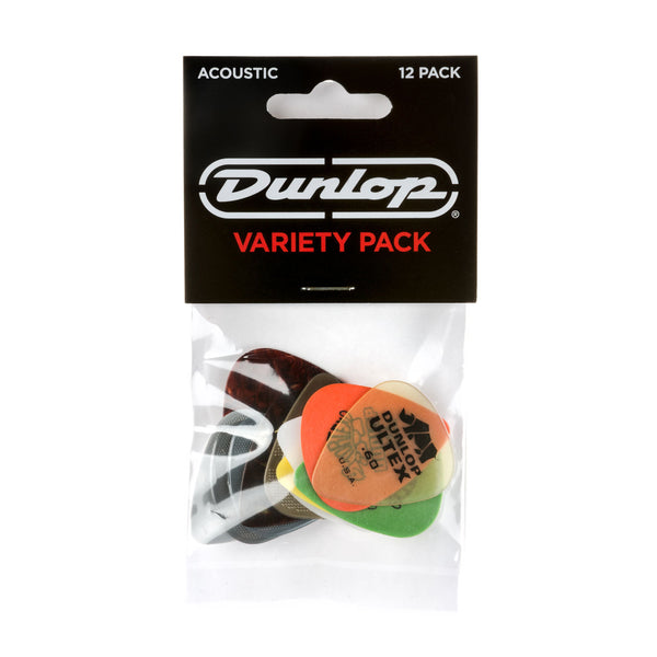 Dunlop Acoustic Guitar Pick Variety Pack (12/pack)