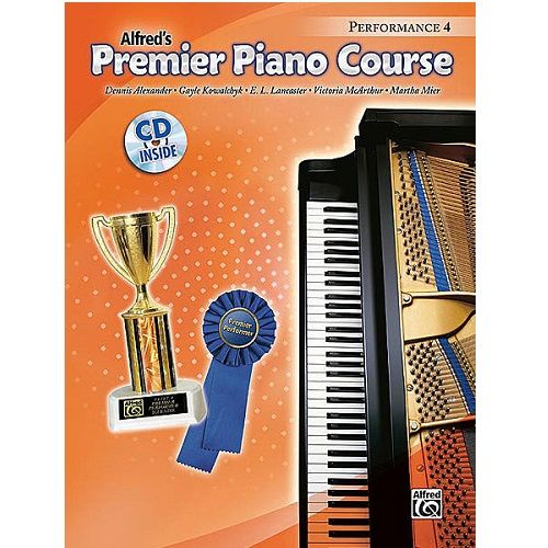 Alfred's Premier Piano Course - Performance 4 w/CD