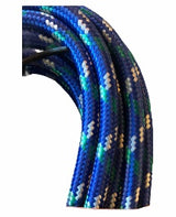 Stagg 20ft Instrument Cable - Blue Tweed Wrap