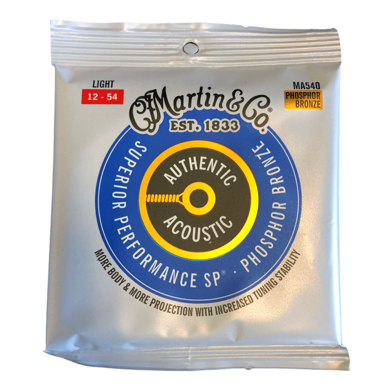 Martin Authentic Acoustic SP Guitar Strings Phosphor Bronze