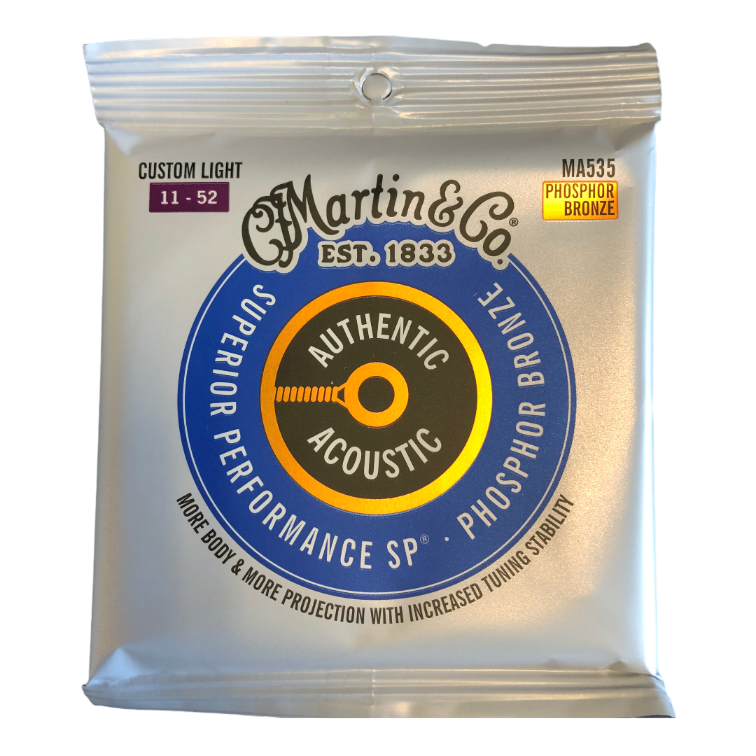 Martin Authentic Acoustic SP Guitar Strings Phosphor Bronze