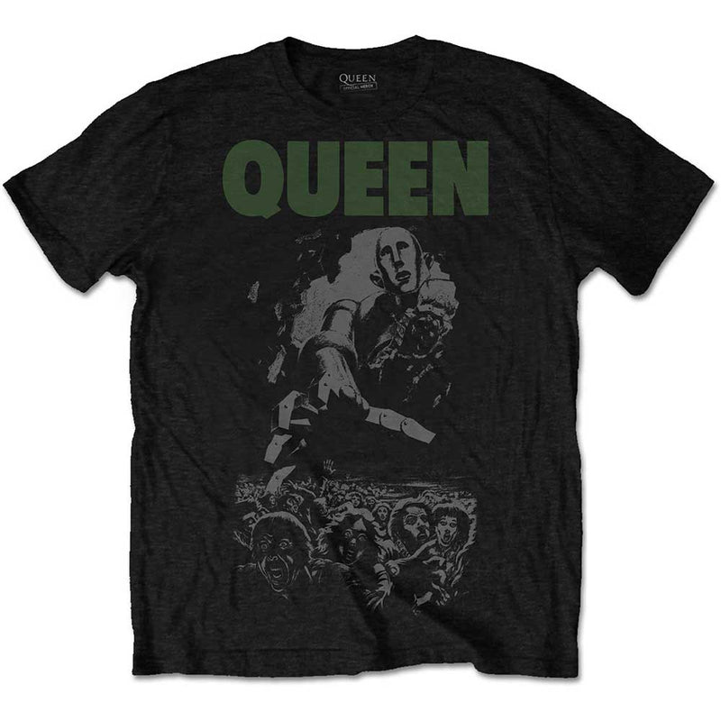 QUEEN UNISEX TEE: NEWS OF THE WORLD 40TH FULL COVER