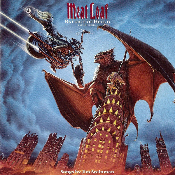 VINYL MEAT LOAF BAT OUT OF HELL II - BACK INTO HELL (2LP)