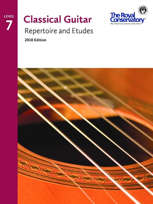 RCM Guitar Repertoire and Etudes Level 7