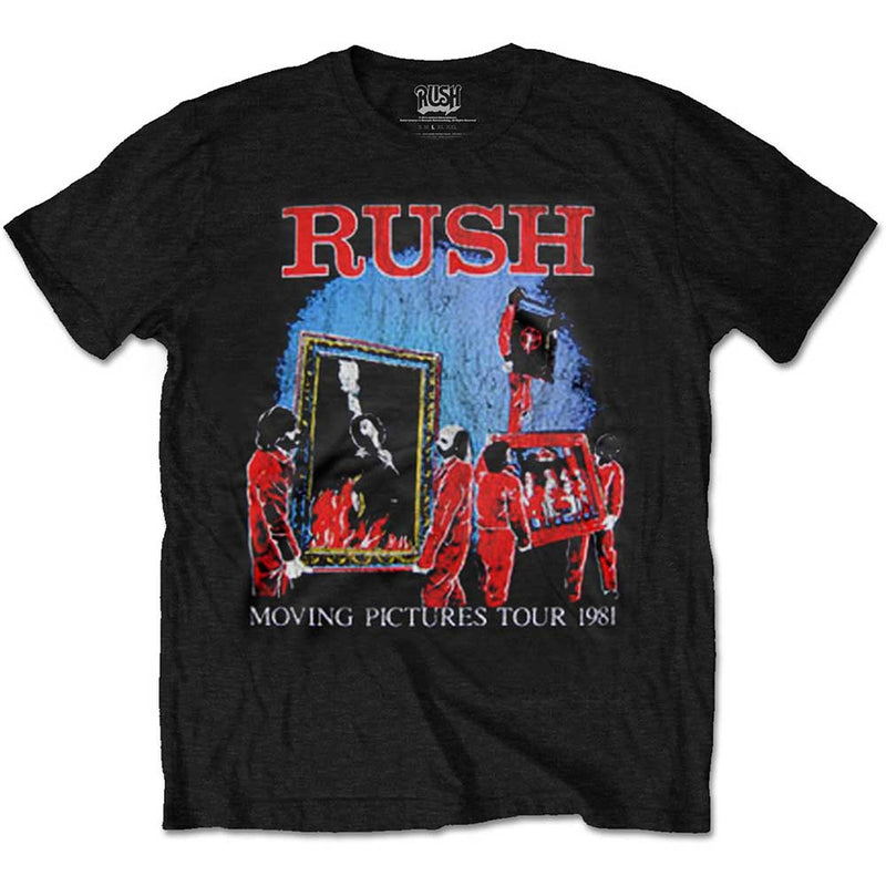 RUSH UNISEX TEE: MOVING PICTURES TOUR