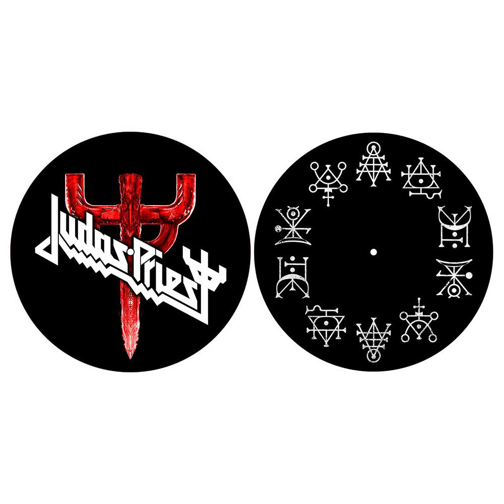 JUDAS PRIEST TURNTABLE SLIPMAT SET: FIREPOWER (RETAIL PACK)