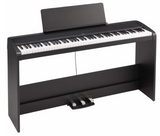 Korg 88 Key Hammer Action Stage Piano With Stand / Pedal Included, Black (B2SPBK)