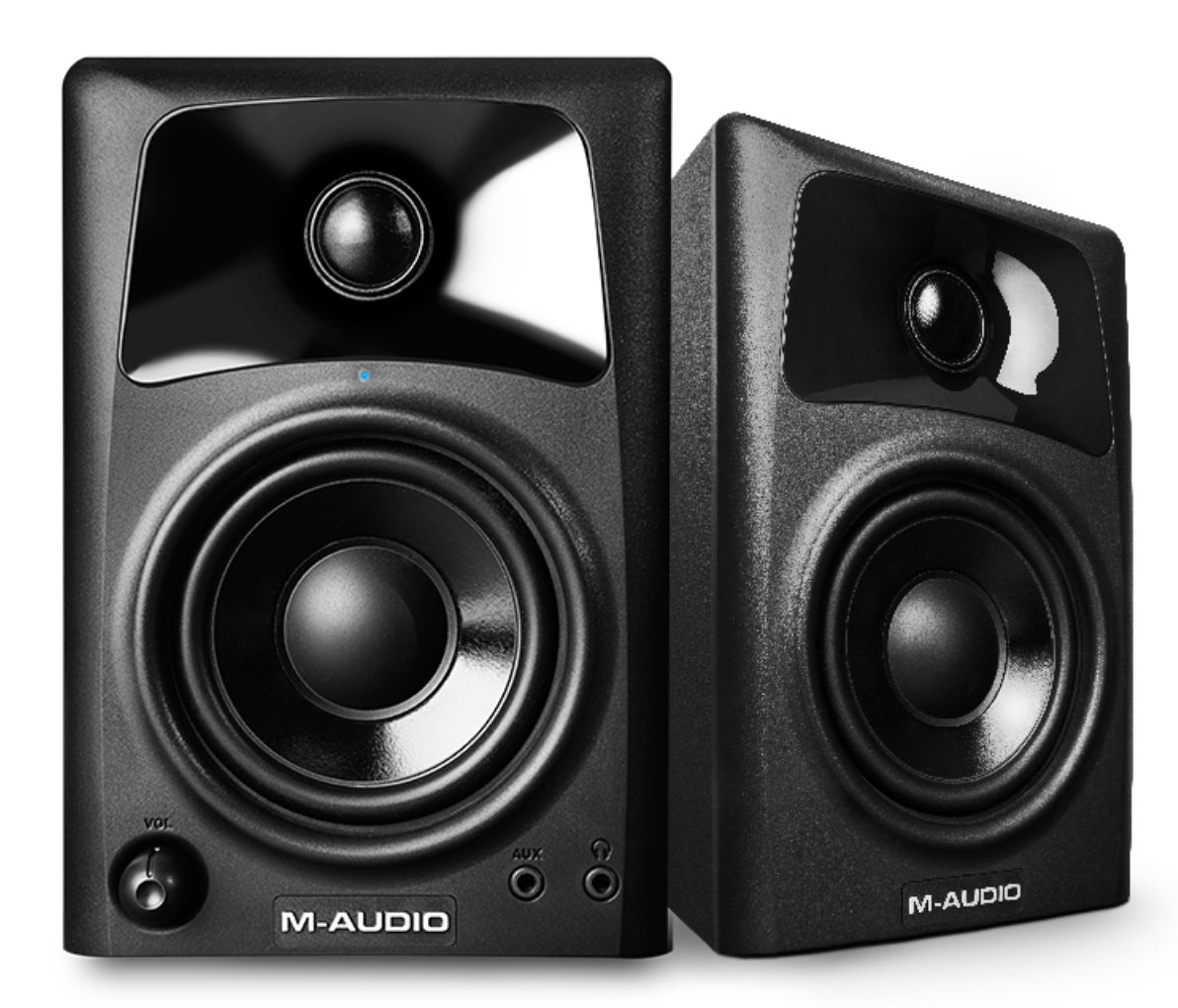 M-Audio AV32 Compact Desktop Speakers for Professional Media Creation