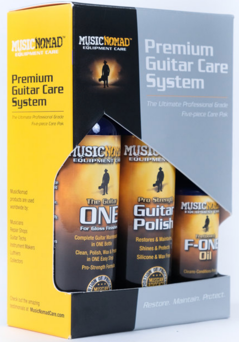 Music Nomad MN108 5pc Premium Guitar Care Kit