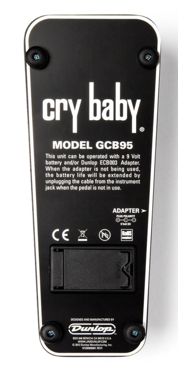 Dunlop Original Cry Baby® Standard Wah