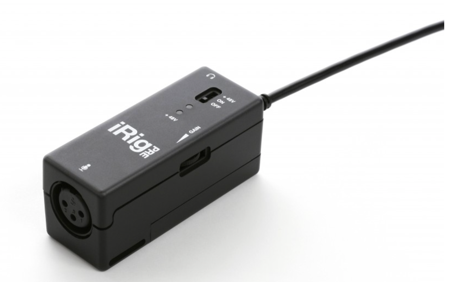 iRig Pre XLR microphone interface for iOS and Android