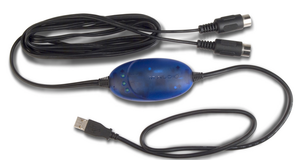 M-Audio UNO 1-In/1-Out USB Bus-Powered MIDI Interface