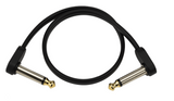 D'Addario Flat Patch Cables Matching Right-Angle, 1ft