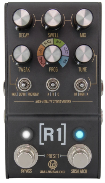 Walrus Audio MAKO Series: R1 High-Fidelity Stereo Reverb