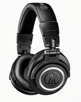 Audio-Technica ATH-M50XBT Wireless Over-Ear Headphones, Black