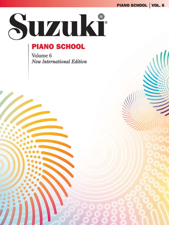 Suzuki Piano School New International Edition Piano Book - Volume 6