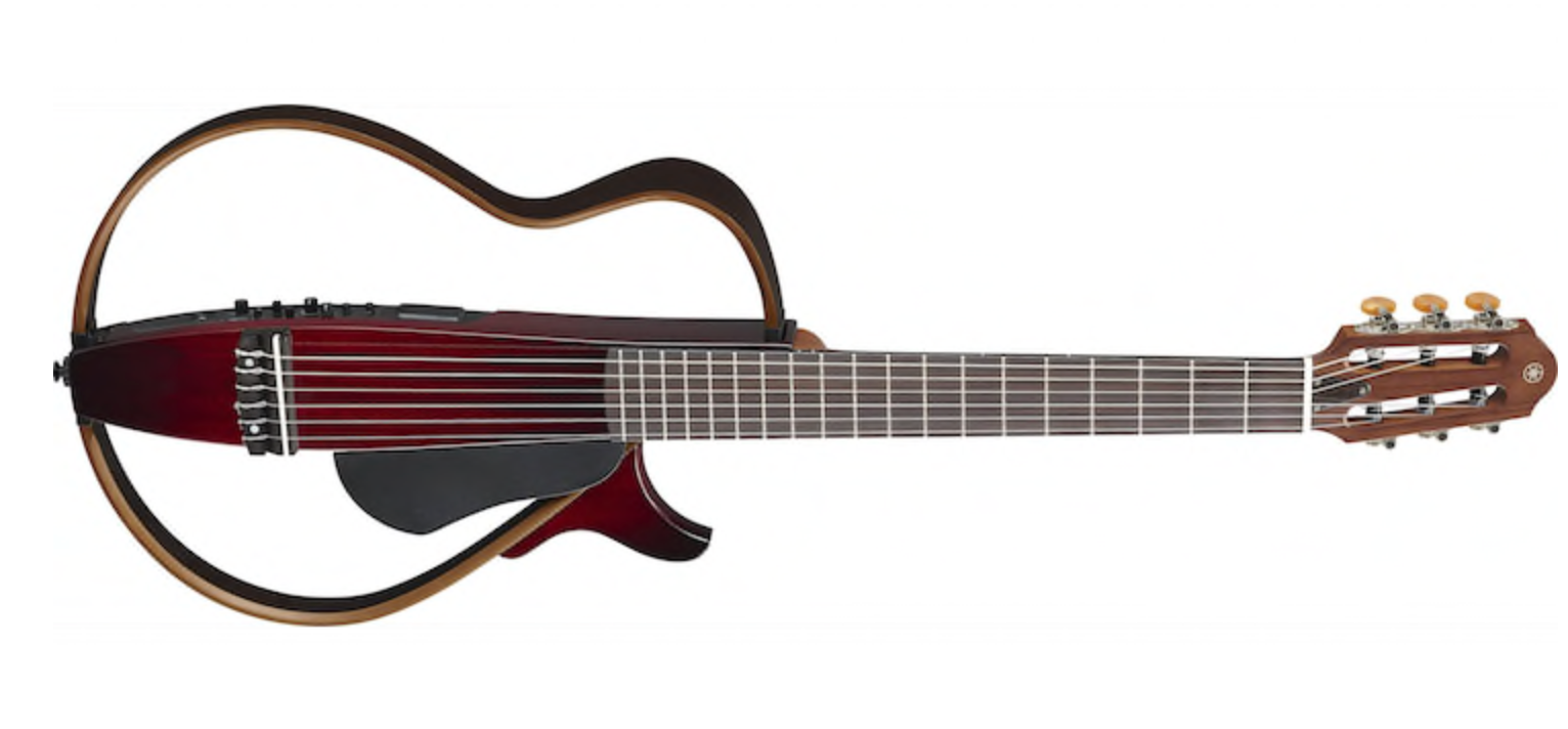 YAMAHA SILENT GUITAR  SLG200N CRIMSON RED BURST