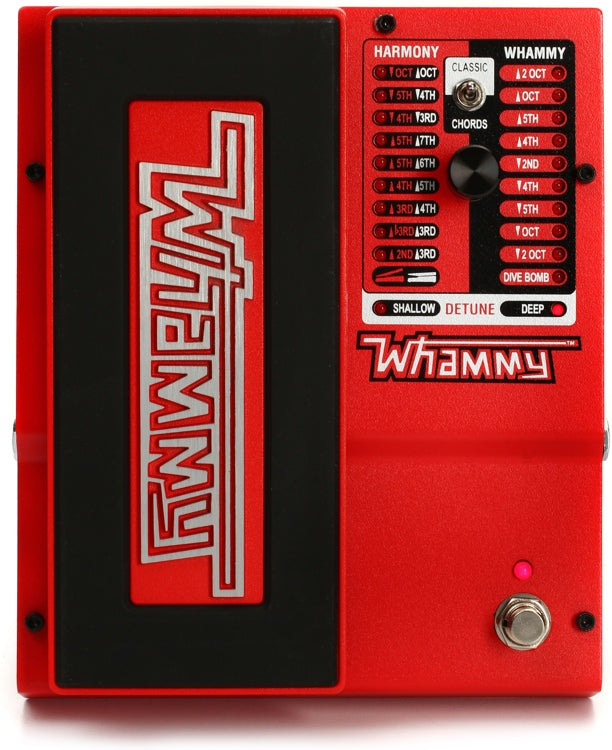 Digitech Whammy 5 Pitch Shifting Pedal for Guitar