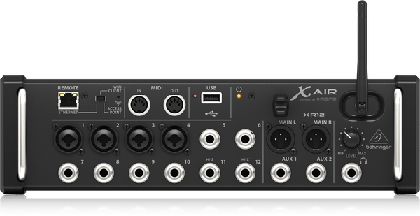 Behringer X AIR XR12 12-input Digital Mixer for iPad/Android