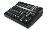 Alto ZMX122 8-Channel Compact Mixer with Effects