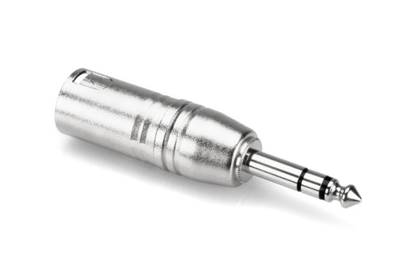 Adaptor, XLR3M to 1/4 in TRS by Yorkville