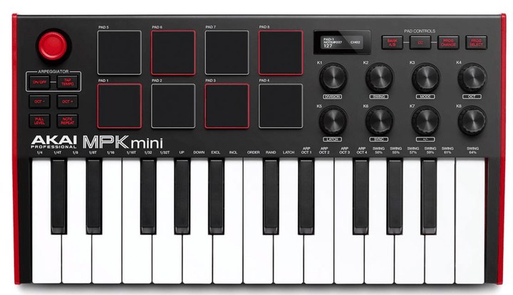 Akai MPK Mini MK III MIDI Controller by inMusic